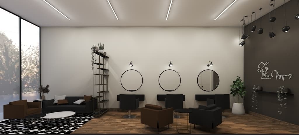 Diseño del espacio — Ana Vázquez Hair Salon